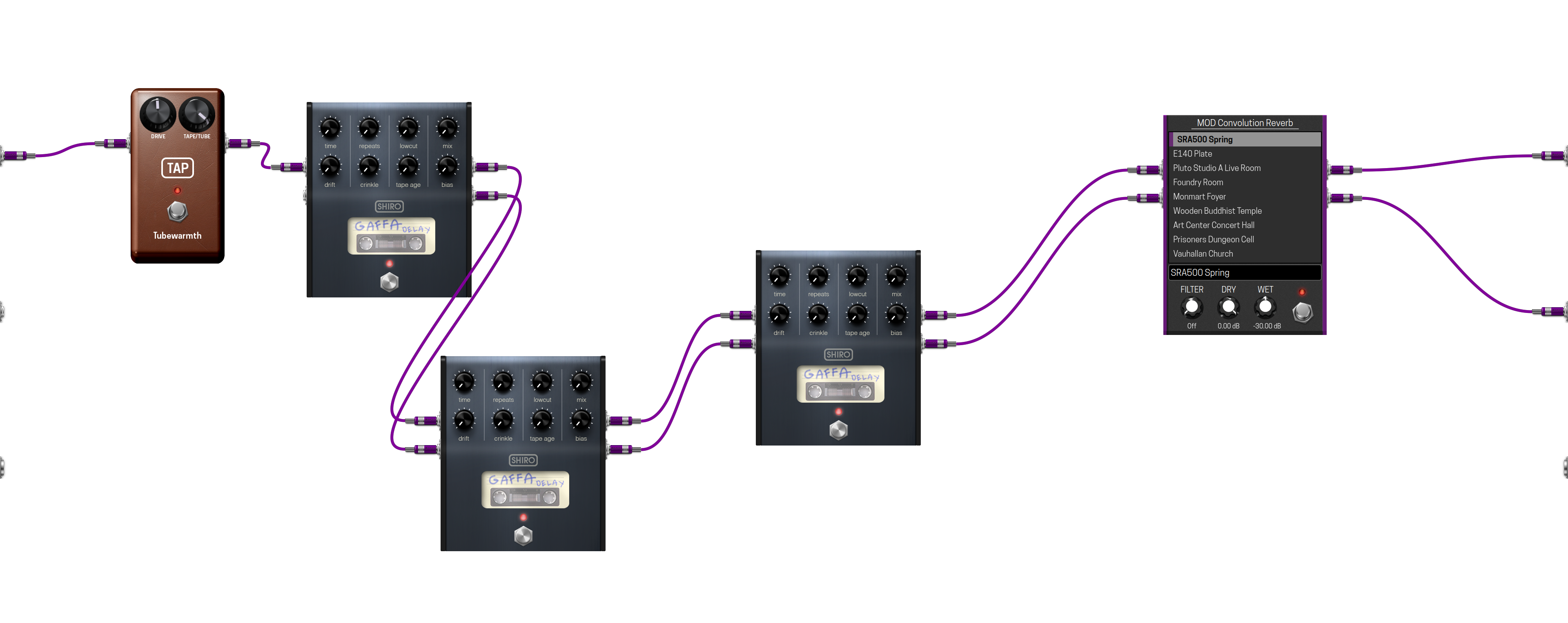 Pedalboard screenshot