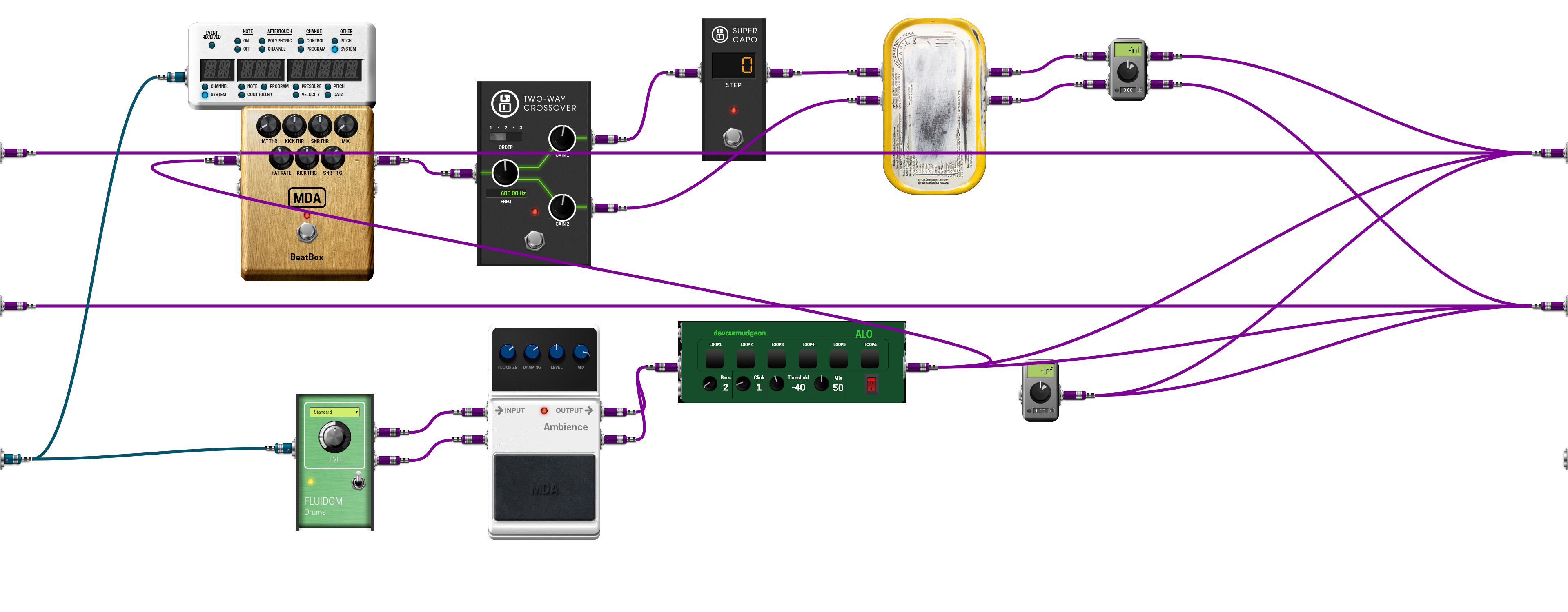 Pedalboard screenshot