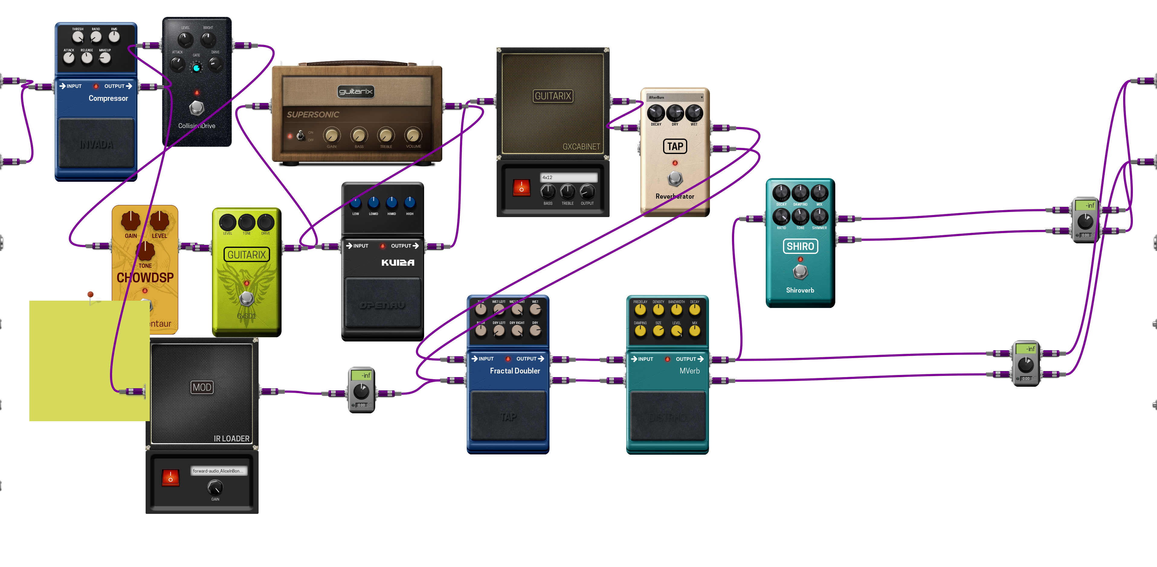 Pedalboard screenshot