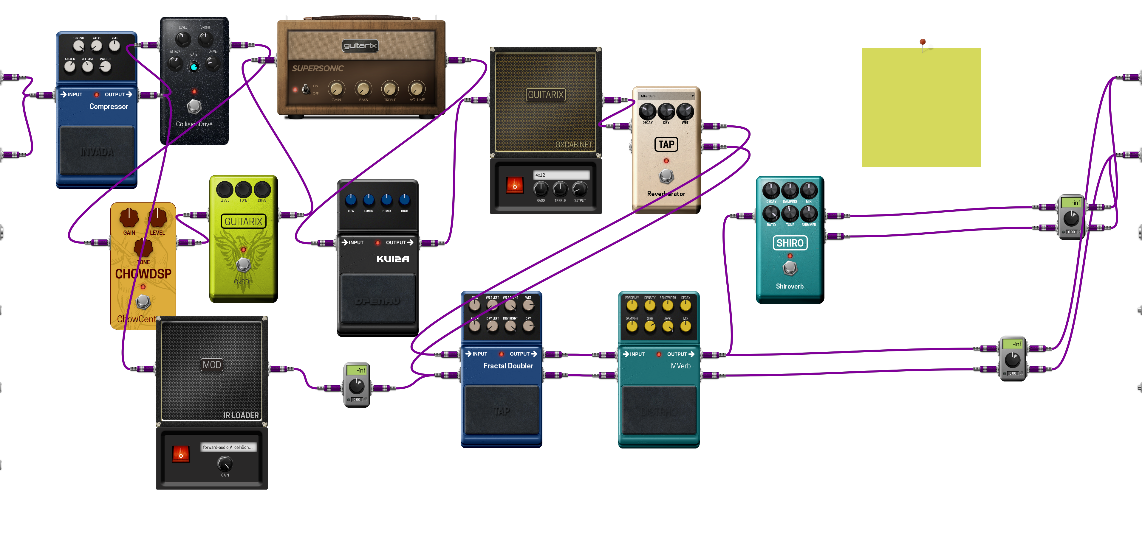 Pedalboard screenshot