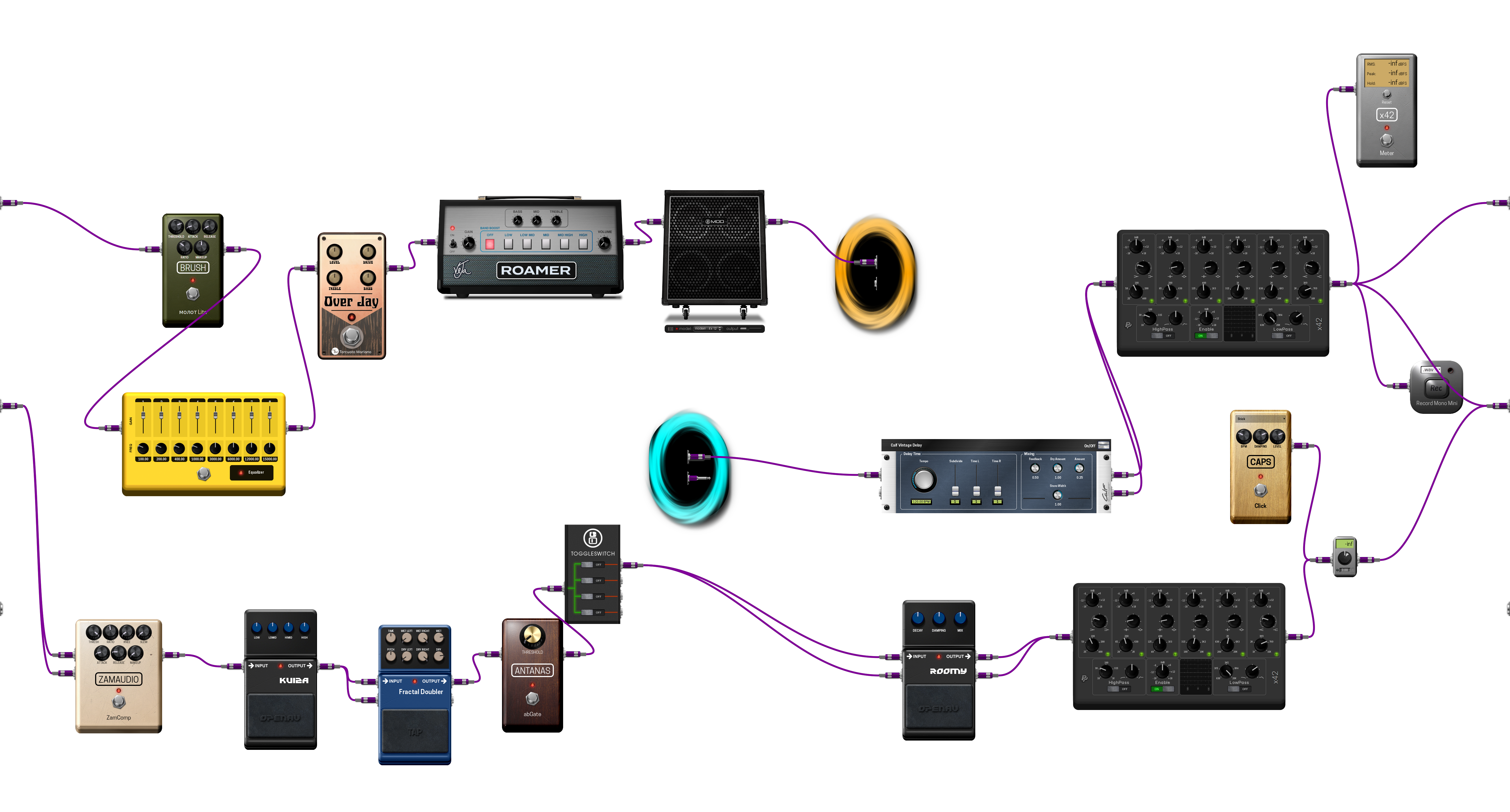 Pedalboard screenshot