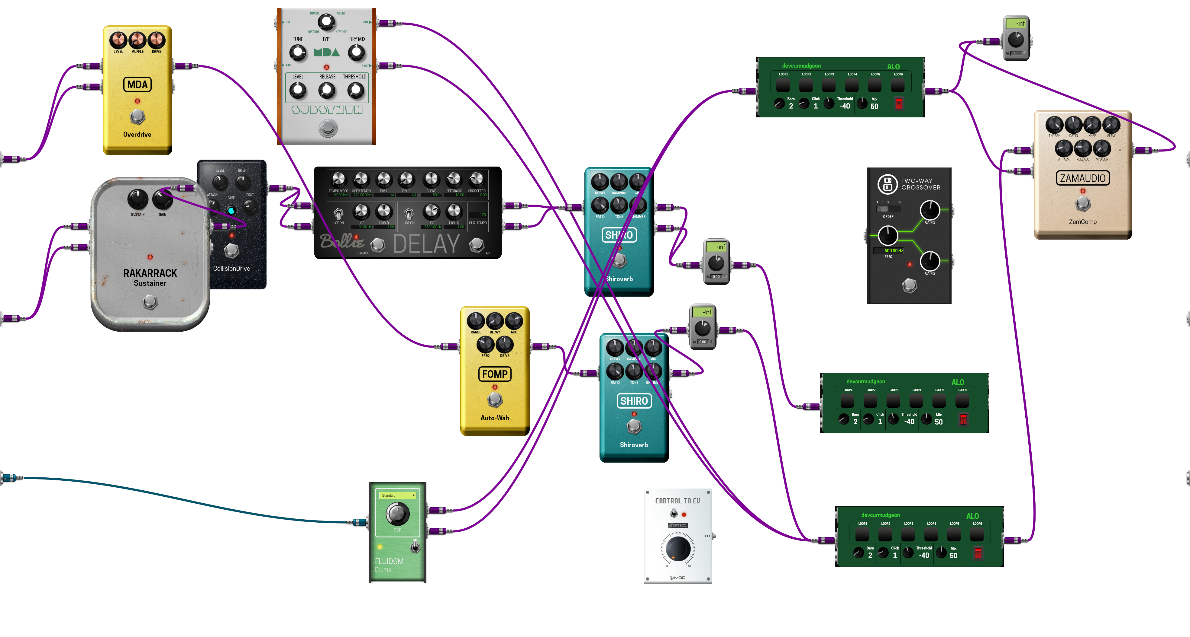 Pedalboard screenshot