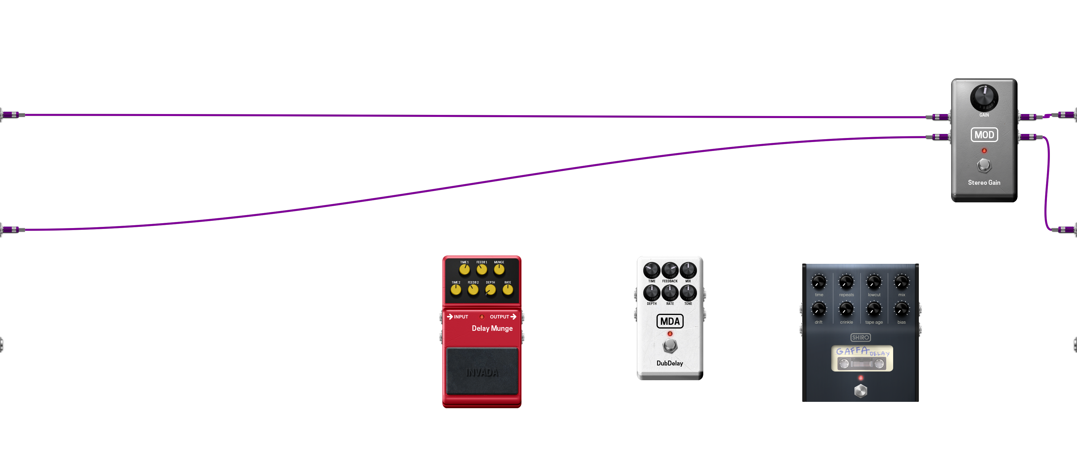 Pedalboard screenshot